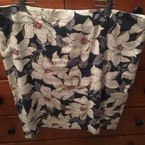 Ann Taylor Floral Skirt